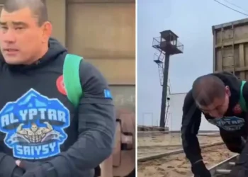 94 тонналық вагонды сүйреп, рекорд орнатты