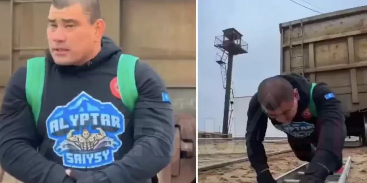 94 тонналық вагонды сүйреп, рекорд орнатты