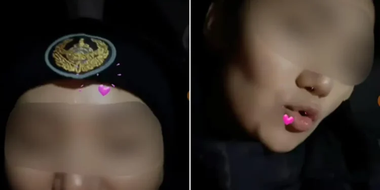 Полиция формасымен тікелей эфирге шыққан тиктокер жауапқа тартылды