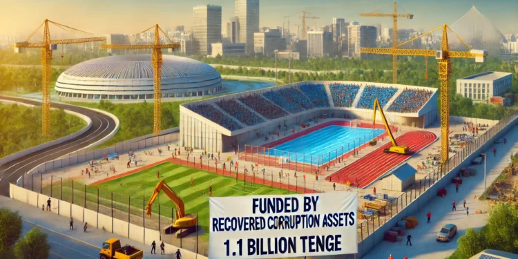 Жемқорлардан тәркіленген 1,1 млрд теңгеге спорт кешені салынады