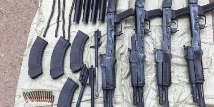 ҰҚК: Қаңтар оқиғасында ұрланған қару-жарақтар табылды