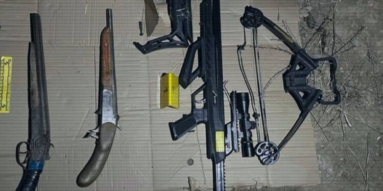 1000-нан астам атыс және травматикалық қару тәркіленді