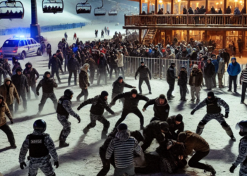 Шымбұлақтағы жаппай төбелес: бес адам ұсталды