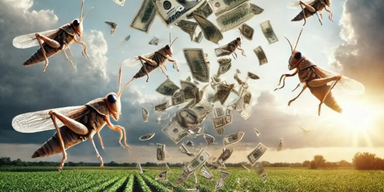 Үкімет шегірткемен күресуге 7 млрд теңге бөледі