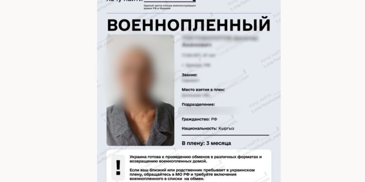 Ресей жағында соғысып, Украинада тұтқынға түскен қазақстандықтардың видеосы жарияланды