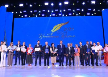 Қызылордада «Қанатты қалам-2025» салтанатты шарасы өтті