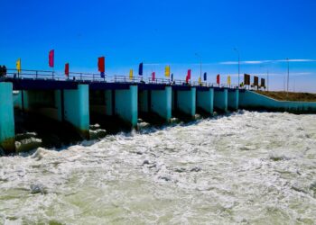 «Көкарал» бөгетін қалпын келтіру жұмыстары жалғасуда