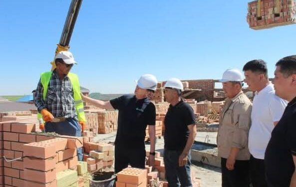 Қазалыда инсульт және кардиология орталығының құрылысы қарқынды жүруде