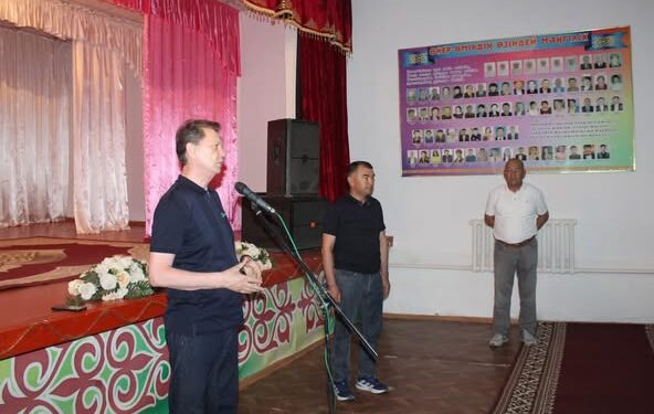 Қожабақы ауылында халықпен кездесу өтті