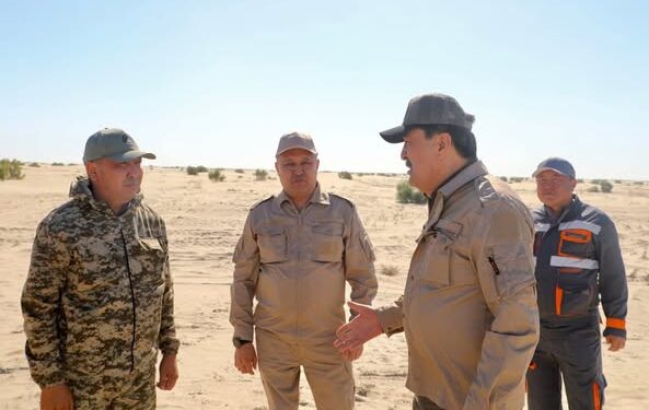 Министр Қазалыдағы орман тұқымбақтарының жұмысымен танысты