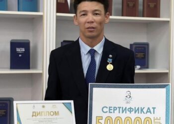 Қазалылық ақын Ақжол Түменбай республикалық байқаудың бас жүлдесін иеленді