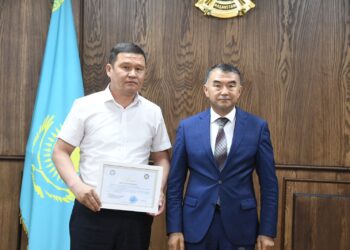 Қазалыда құрылысшыларға құрмет көрсетілді