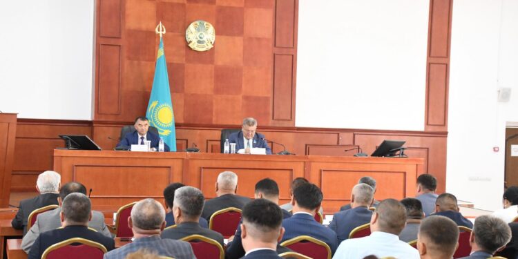 Қазалы ауданында алты айда атқарылған жұмыстар сараланды