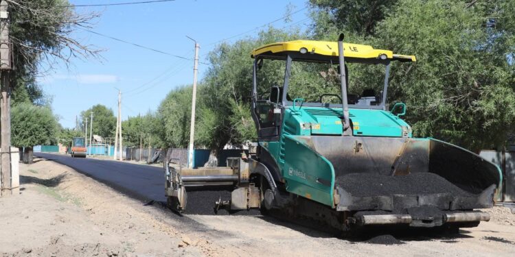 «Таза Қазақстан»: Жалағаш ауданында абаттандыру және құрылыс жұмыстары жандануда