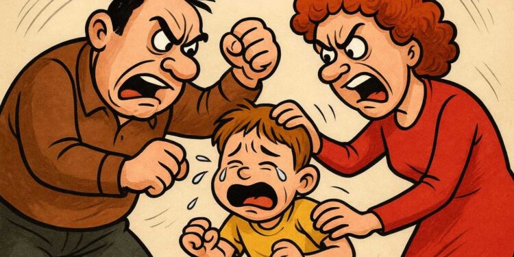 Баласын ұрған ата-аналар түрмеге тоғытылуы мүмкін