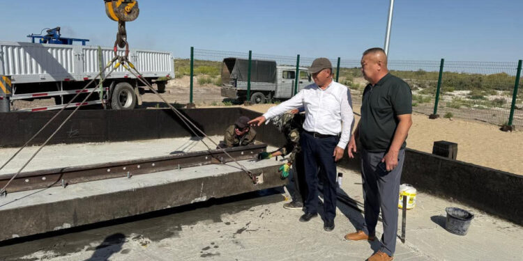 Қосалқы  электр стансасының құрылысы жүруде