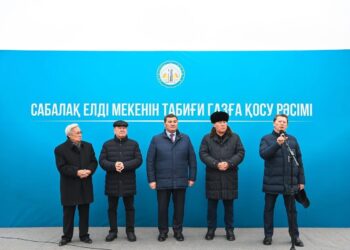 Сабалақ саяжайына газ берілді