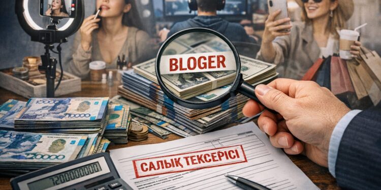 854 блогерге ескерту: миллиардтаған табыс жасырылған