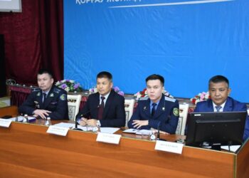 Қазалыда оқушылар қауіпсіздігі мен құқықтық тәрбие мәселесі қаралды