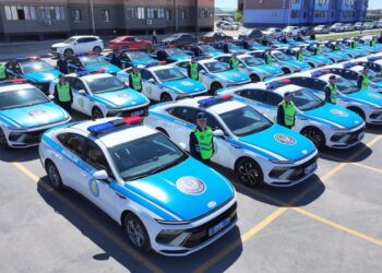 ҚОҒАМДЫҚ ҚАУІПСІЗДІКТІ КҮШЕЙТУ: ПОЛИЦИЯҒА 100 ЖАҢА АВТОКӨЛІК ТАБЫСТАЛДЫ