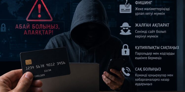 Кибералаяқтардан жеке деректер мен қаржыңызды қалай қорғауға болады?