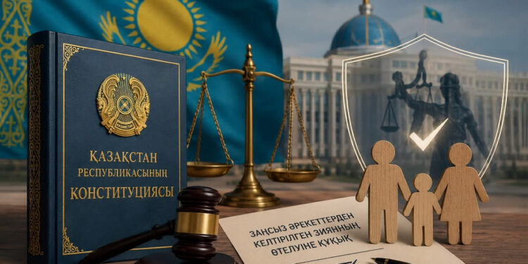 Мемлекеттің заңсыз әрекеттерінен келтірілген зиянды өтеу құқығы конституциялық деңгейде бекітілді