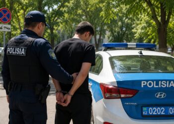 Жамбыл облысында интернет-алаяқтарға көмектескен 22 жастағы курьер ұсталды