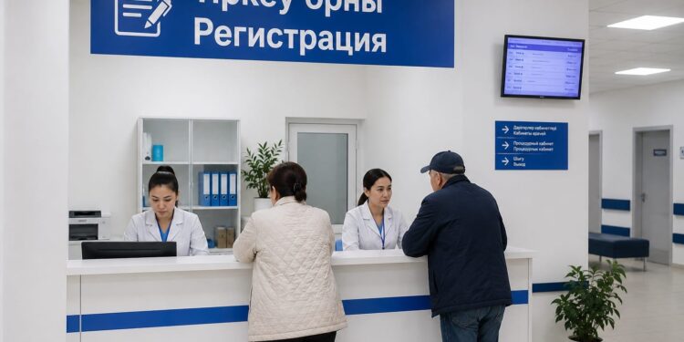 Дәрігер қабылдауына кезек қысқарды: жаңа тәртіп енгізілді